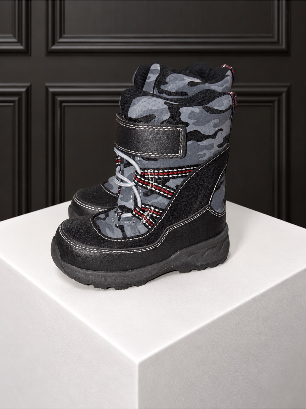 Carter’s Uphill Camo Toddler Winter Snow Boots – Size 7